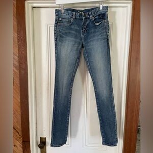 Saint Laurent Paris medium wash jeans